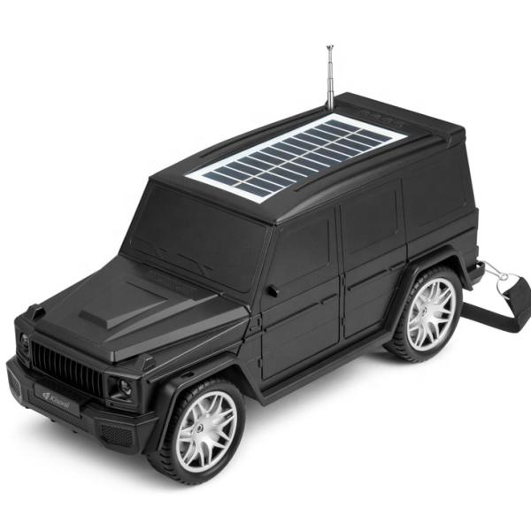 KISONLI B2 10W SOLOR CHARGING FM MODERN CAR WIRELESS PORTABLE BLUETOOTH SPEAKER