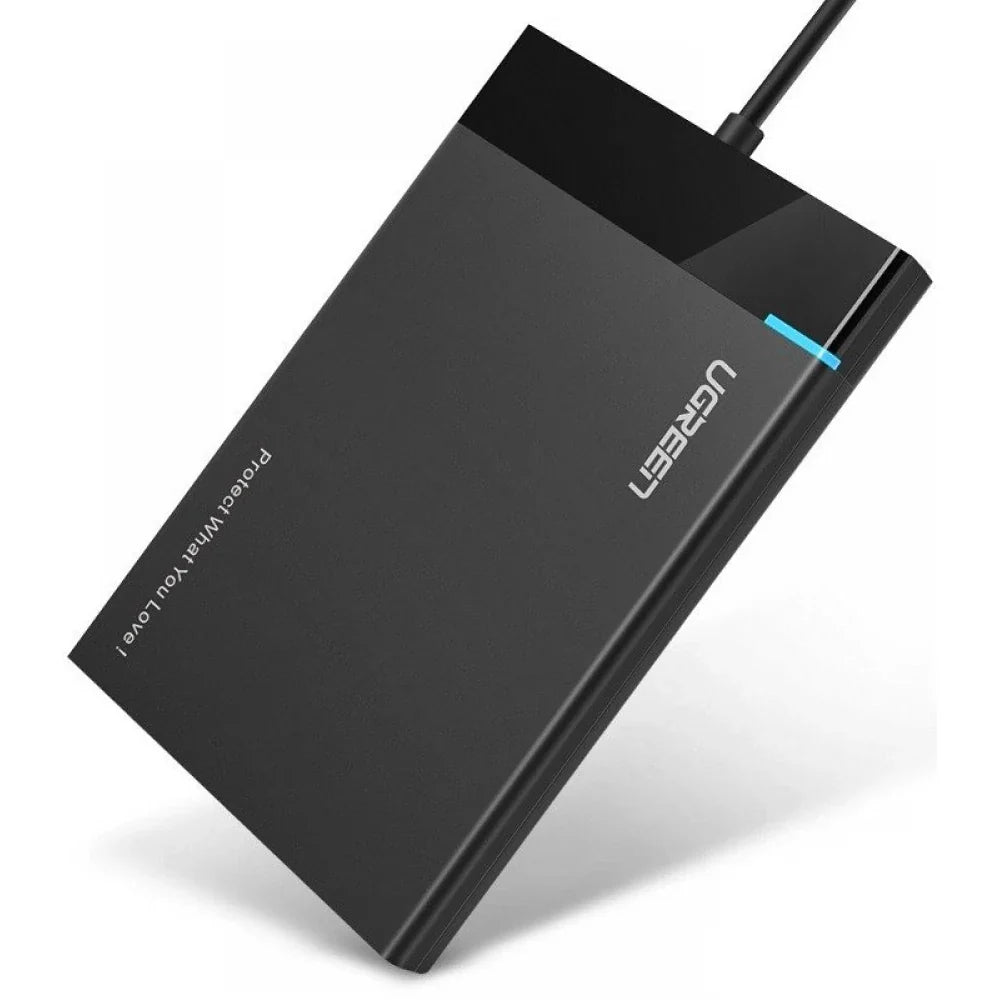 UGREEN US221 USB 3.0 to 2.5-inch SATA 3.0 External Hard Drive Enclosure USB3.0 30847