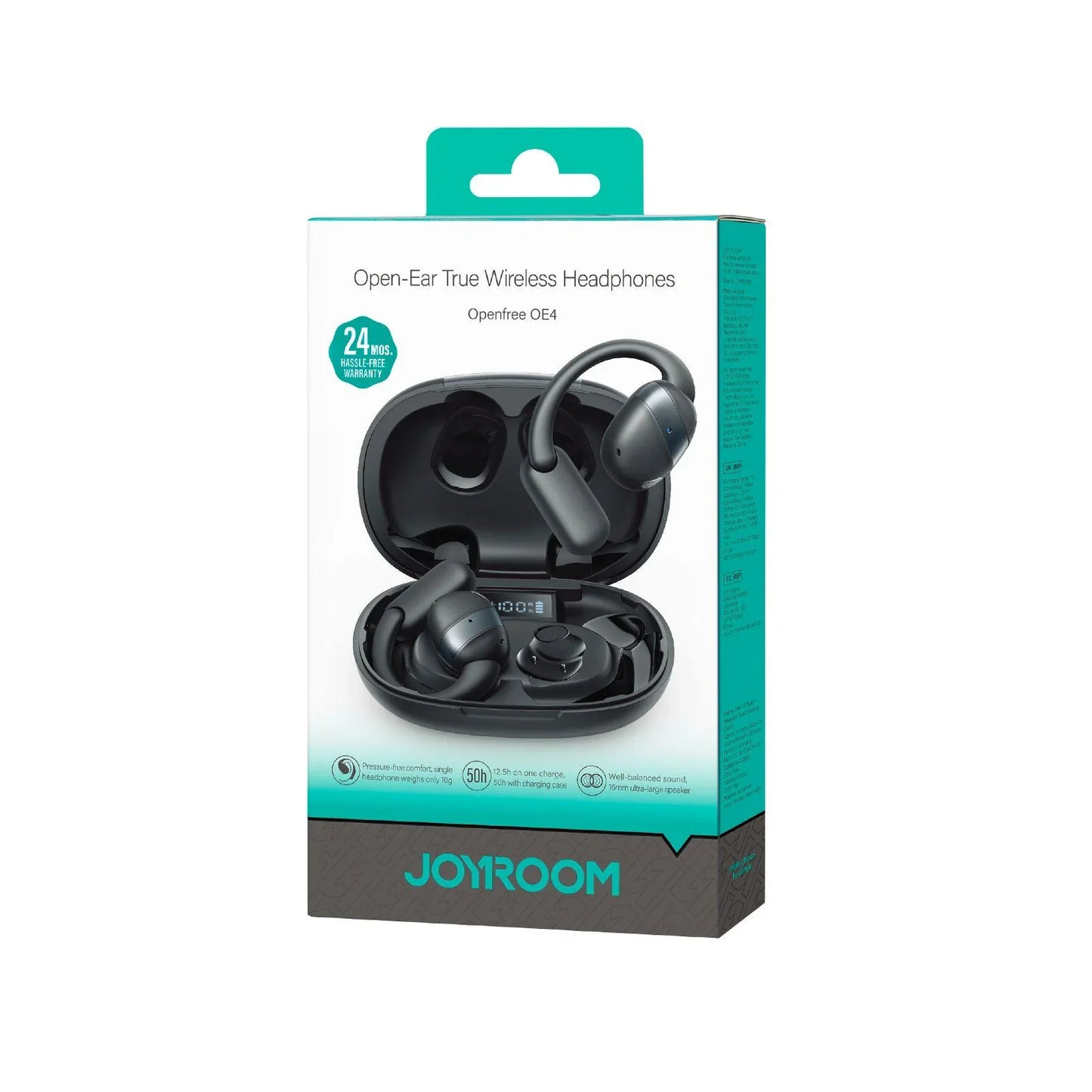 JOYROOM JR-OE4 Open-Ear True Open Free Wireless Headphones-Black
