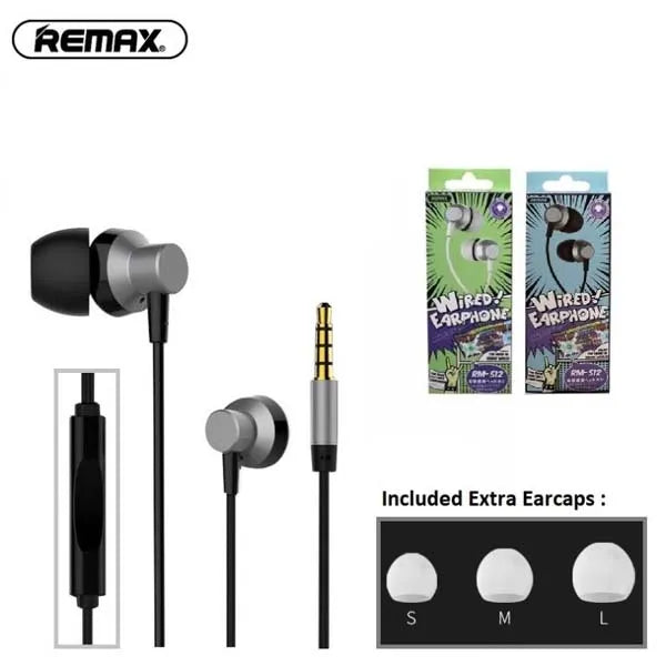 Remax RM-512 Newest Stereo Wired Music Earphone with Microphone