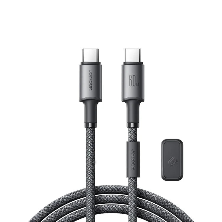 JOYROOM S-A50 60W Type-C to C 1.2M Unlimited Series Fast Charging Data Cable Gray