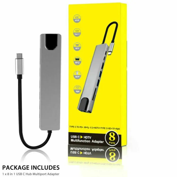 TYPE C 8-in-1 HUB