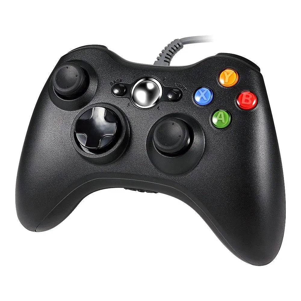 Xbox 360 Wired Game Controller: Precision Gaming with Remote Joypad
