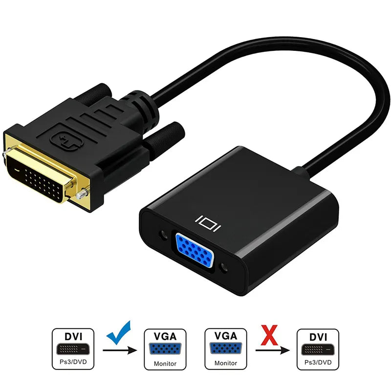 DVI (M)TO VGA (F) CONVERTER