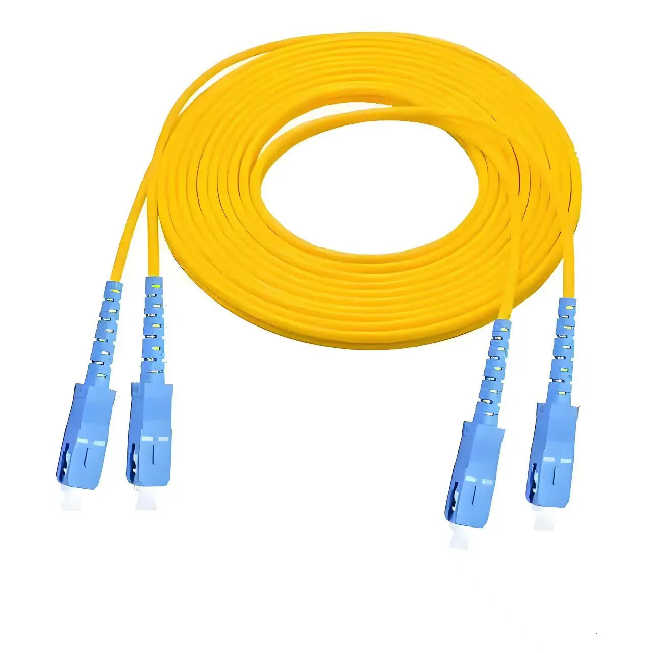 Single Mode Dual Core Optical Jumper Sc Carrier Grade Pigtail Cable 3M