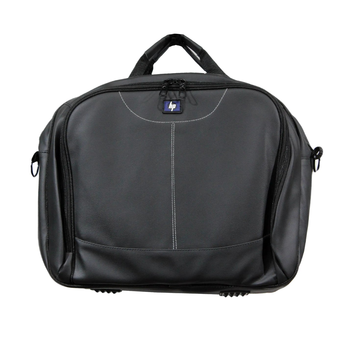 HXB 15.6 Inch Double Pocket Laptop Hand Carry Bag – Black