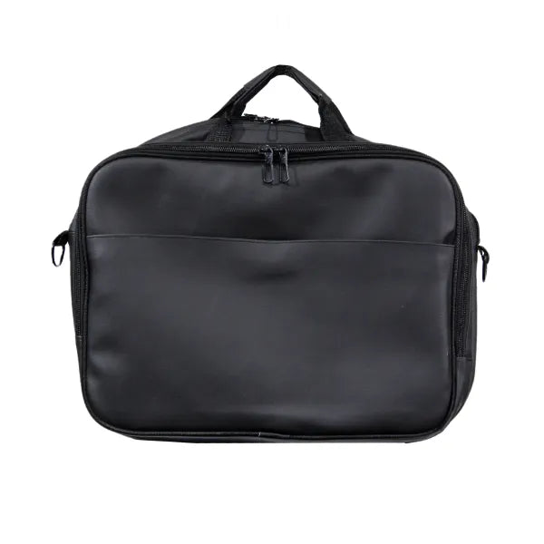 HXB 15.6 Inch Double Pocket Laptop Hand Carry Bag – Black