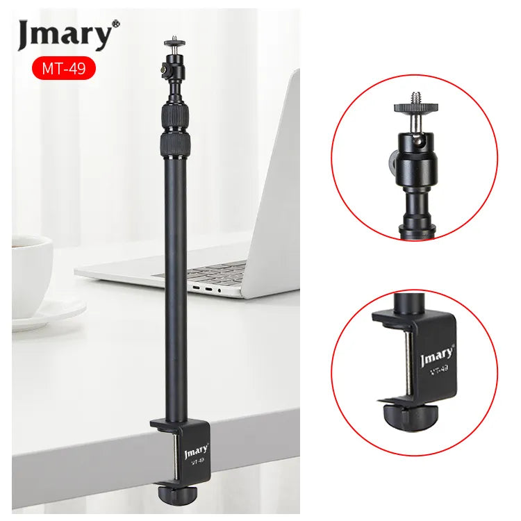 Jmary MT-49 Multi-Purpose Desk Stand: Mobile, Camera, Light Mount