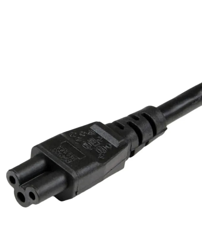 Plug 3-Prong Laptop Power Cord Cable Lead 3 Pin Charger AC Adapter – Black