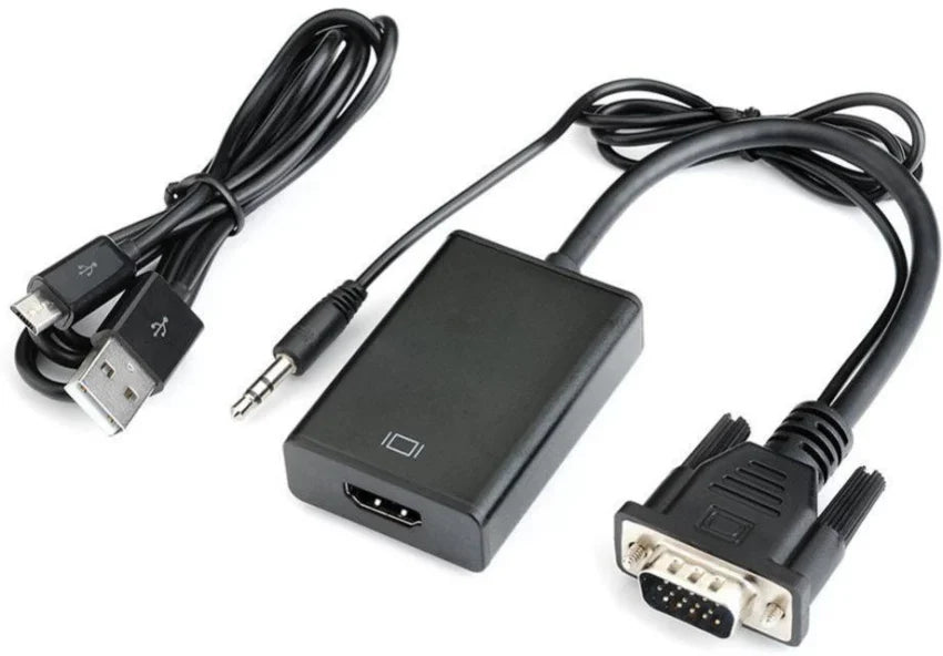 VGA to HDMI Converter With 3.5mm Audio