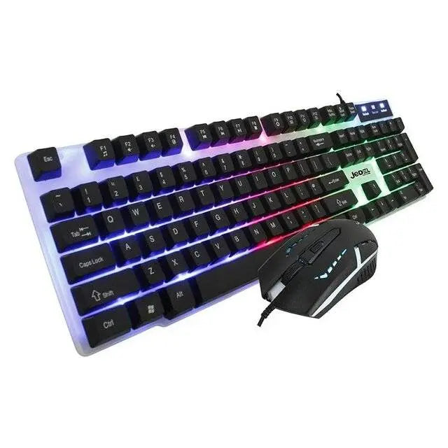 JEDEL GK-100 Gaming RGB Keyboard and Mouse Combo