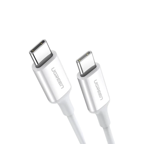 UGREEN L303 USB-C TO USB-C 60W PD CABLE WHITE 45642