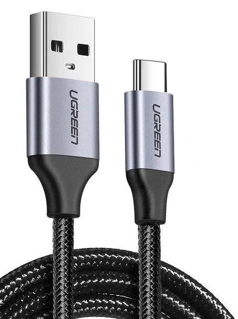 UGREEN US288 USB 2.0 TO USB-C Cable 0.5m Black 60125