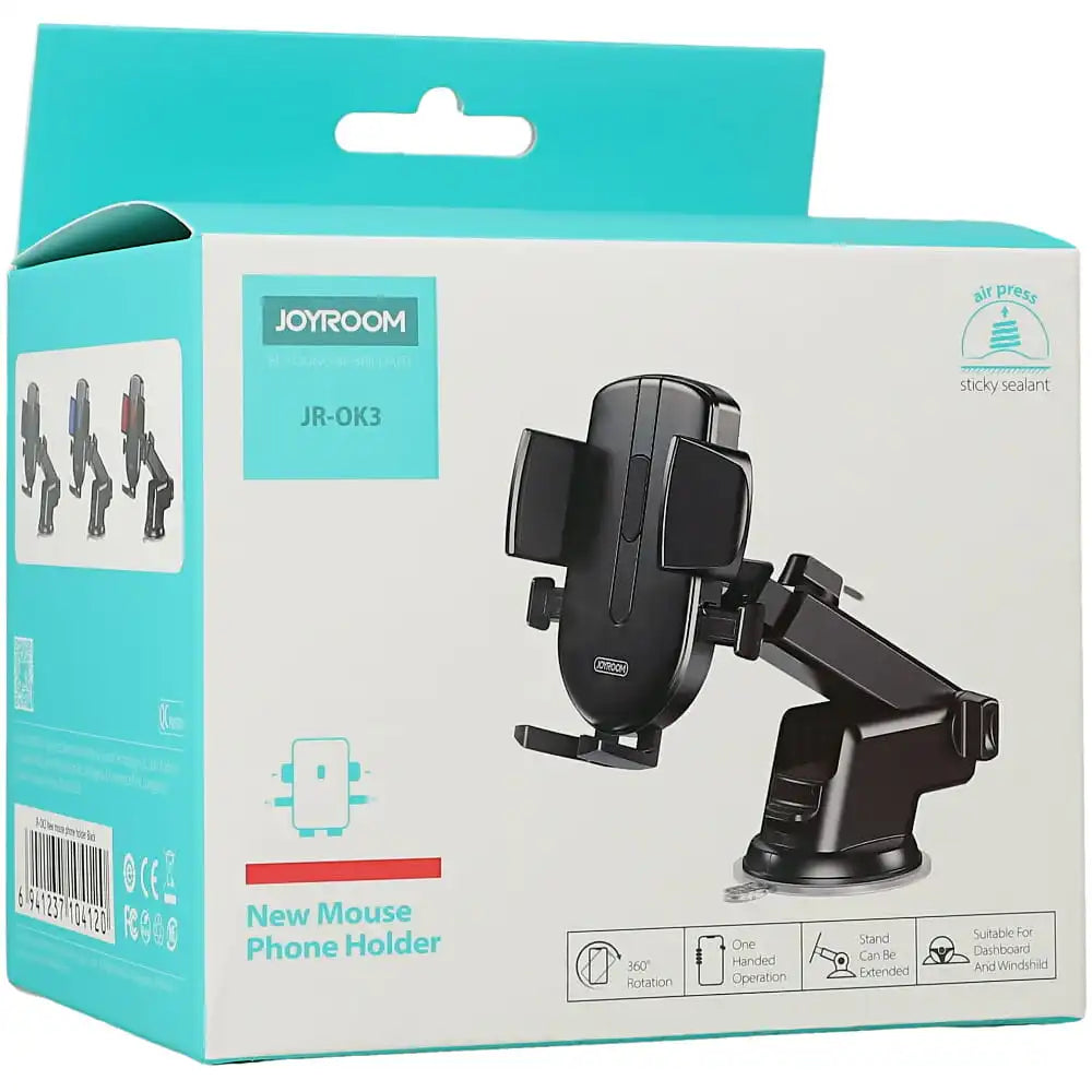 JOYROOM JR-OK3 Car Dashboard Phone Bracket Long Neck Mount – Black
