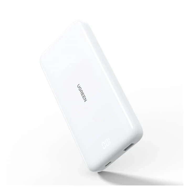 UGREEN PB201 20W 20000mAh Fast Charging Power Bank – White 80763