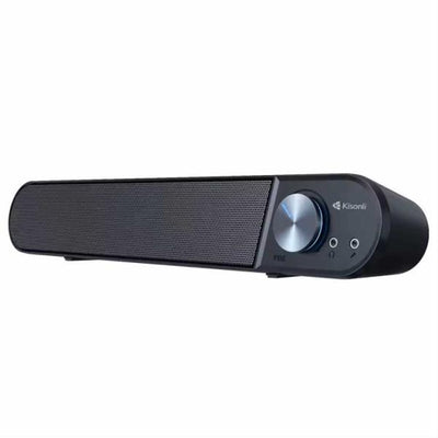 KISONLI I-580 PLUS HOME THEATER USB SOUNDBAR SPEAKER SYSTEM WITH HEADSET AND MICROPHONE JACK