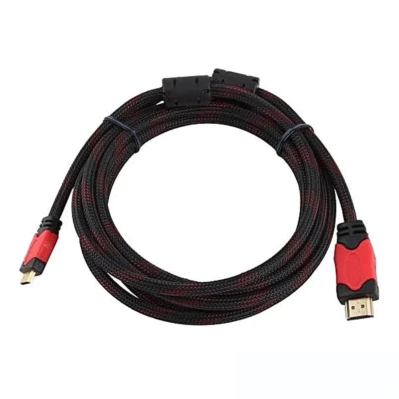 HDMI Cable CCS with Mesh Round 3 Meter