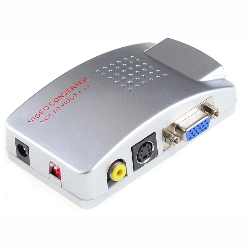 VGA to Audio Video Conversion Box
