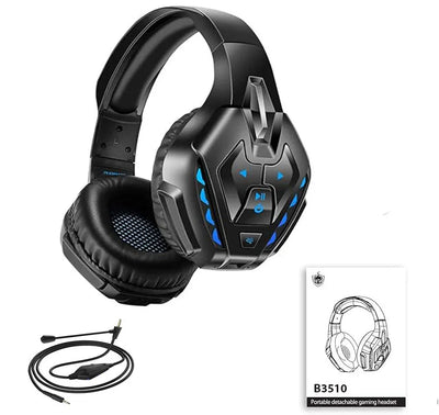Kotion B3510 Bluetooth Gaming Headset With Removable Microphone