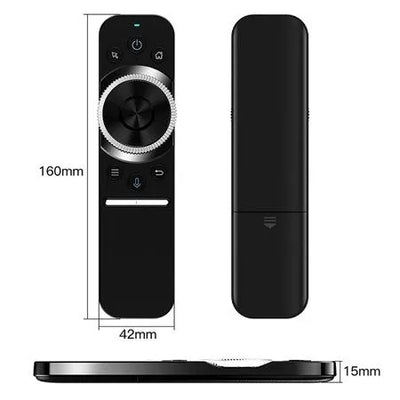 W1s 2.4g Air Mouse Remote Control Built-In 6-Axis Gyroscope Sensor Ir Learning For Smart Tv Android Tv Box