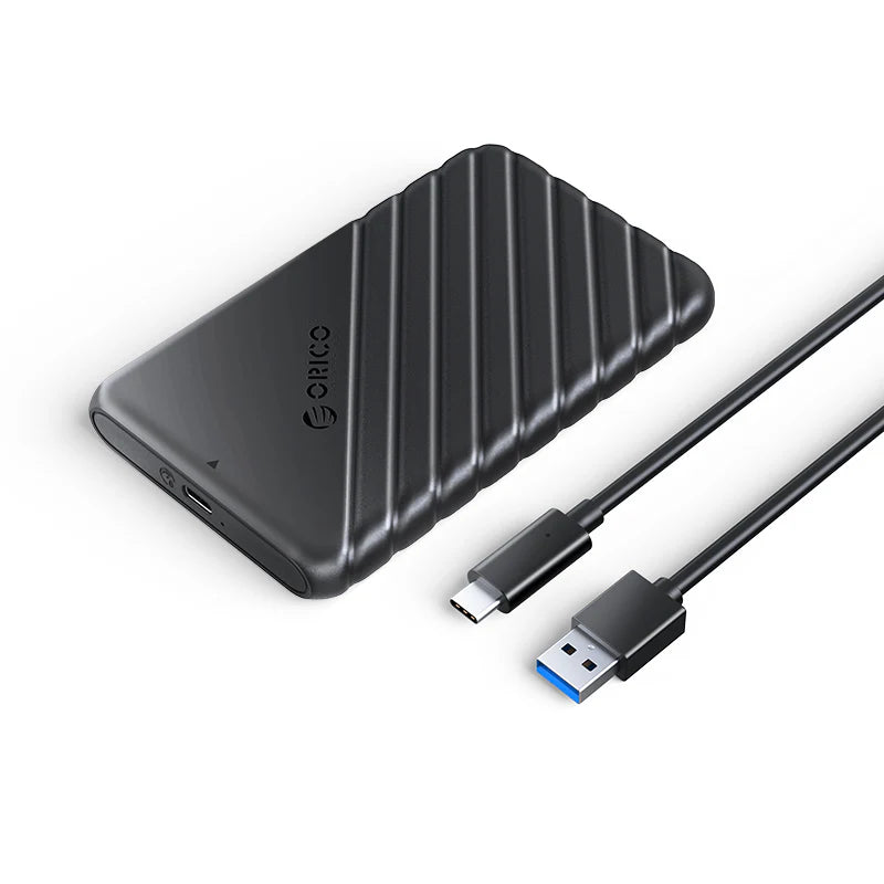 ORICO 25PW1 2.5 Inch USB3.1 Gen1 Type-C Hard Drive Enclosure (Type-C to USB Cable)