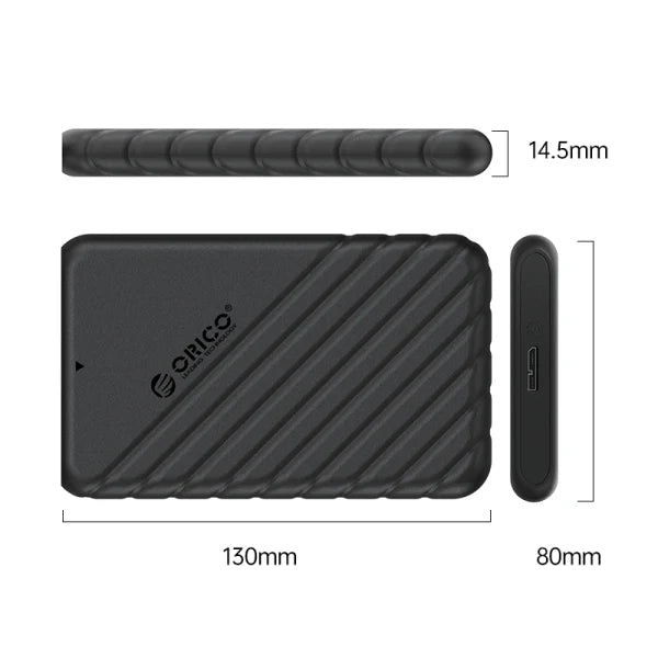 ORICO 25PW1 2.5 Inch Hard Drive Enclosure USB3.0 CABLE