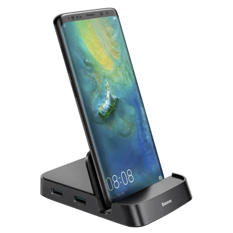 Baseus Mate Dock: Type-C HUB Station (Black)