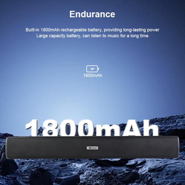 Sooper - 803 Rechargeable Wireless Bluetooth Soundbar Speaker