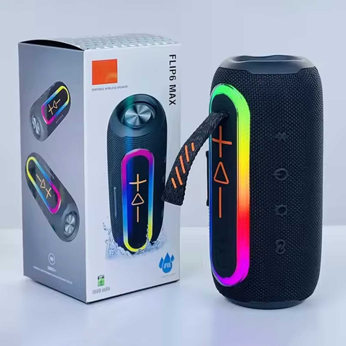 Sooper Flip6 Max Multifunction Bluetooth rechargeable Speaker Subwoofer