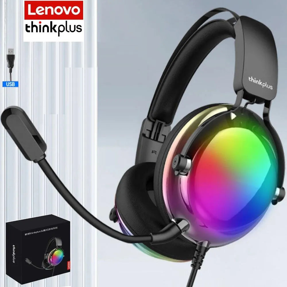 Lenovo ThinkPlus G82B RGB USB 7.1 Surrounded Gaming Headphone
