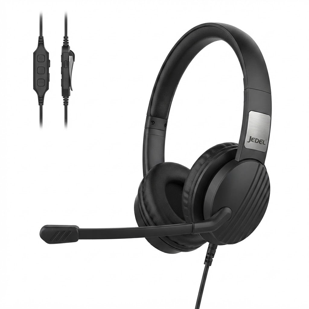 JEDEL HS772 USB ENC Call Center Headset