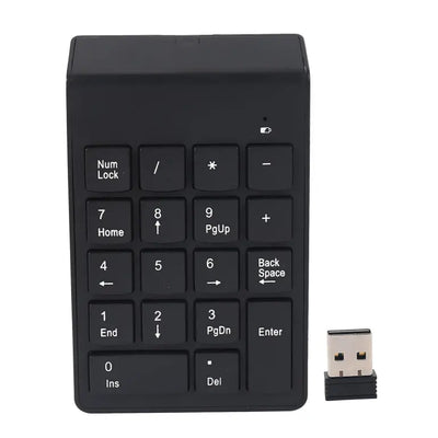 Wireless USB Numeric Keyboard