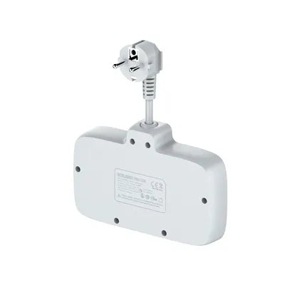 LDNIO SC2413 2-Outlet Universal Extension Socket with PD & QC 3.0 Fast Charger