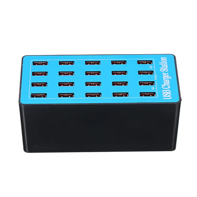 20 Port 100W Multiple Usb Charging Station For Multi Devices