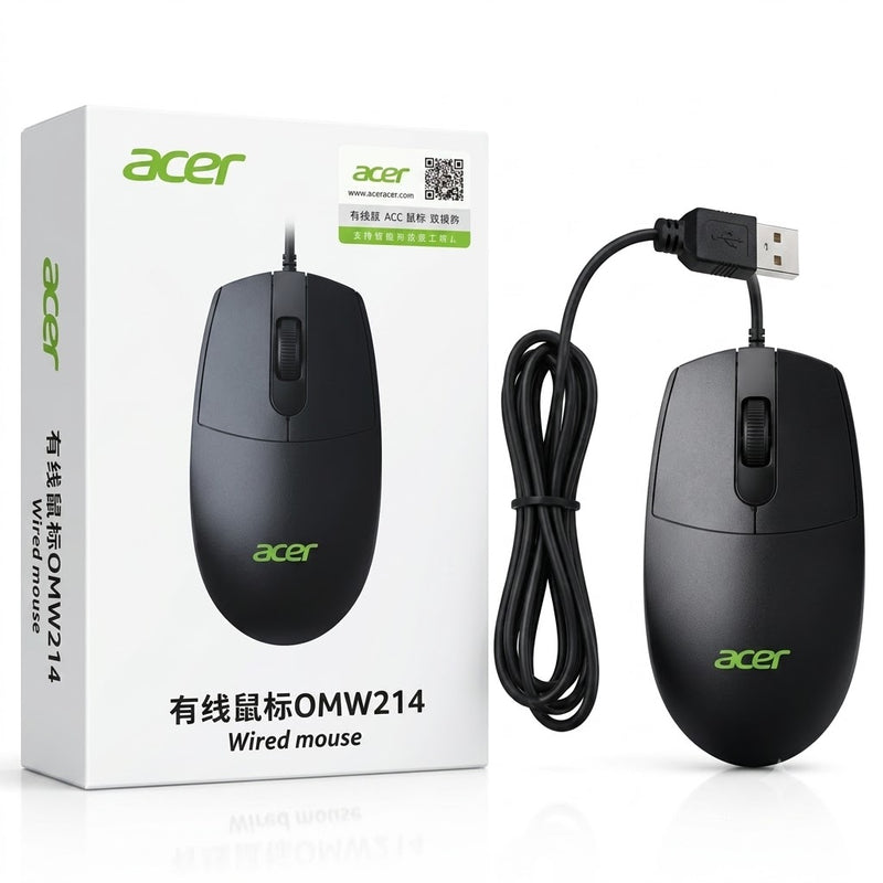 Acer OMW214 Wired Office Mouse