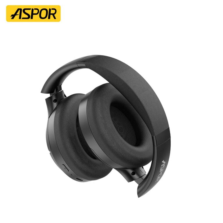Aspor A633 Hybrid Anc Bluetooth Headphones with Exceptional Sound Quality and Comfort Wireless
