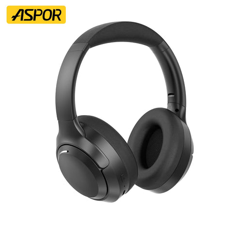 Aspor A633 Hybrid Anc Bluetooth Headphones with Exceptional Sound Quality and Comfort Wireless