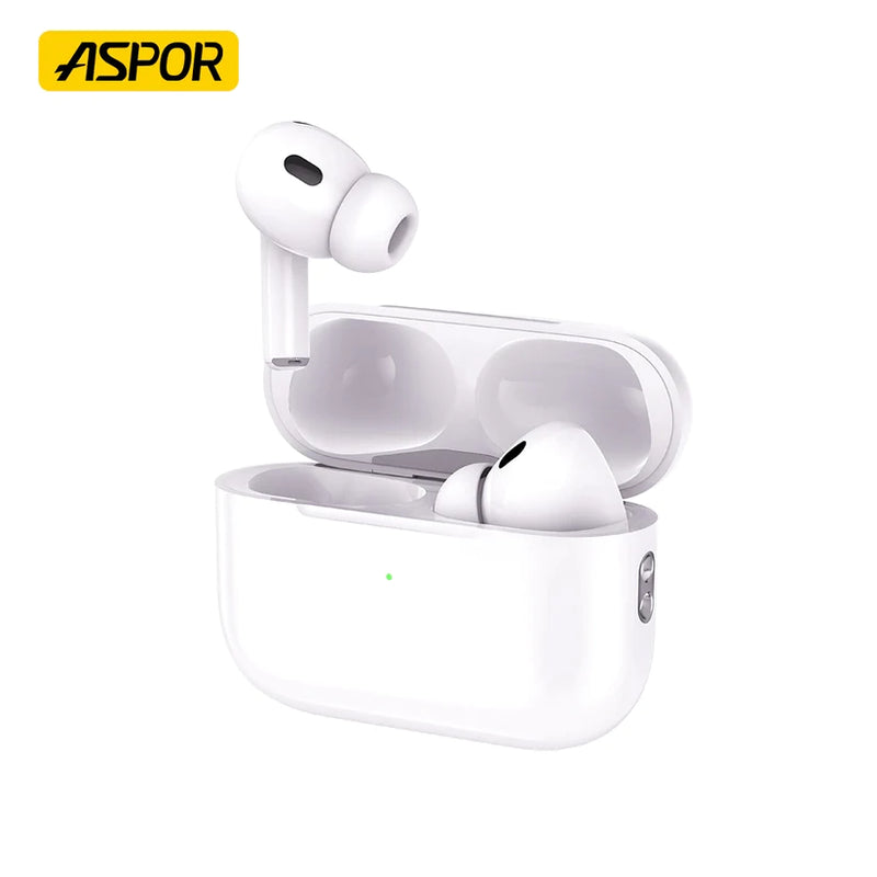 Aspor A650 Pro 3 TWS Earbuds 6.0 Connectivity wirless Charging with Lanyard