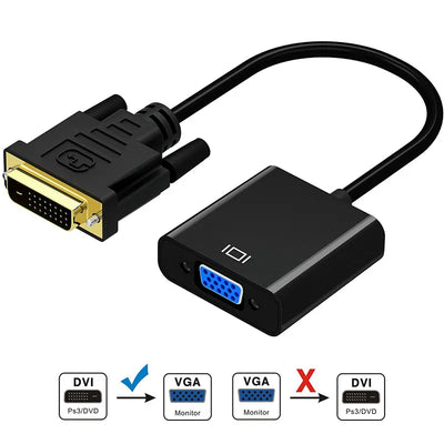 DVI (M)TO VGA (F) CONVERTER