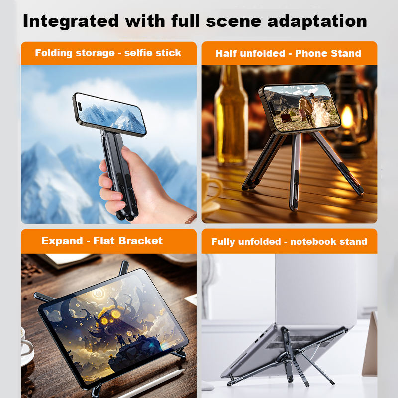 Portable 3-in-1 TriFlex Megasafe Magnetic Stand