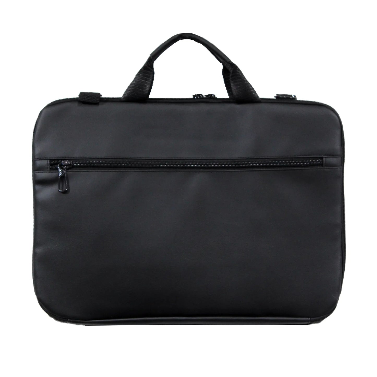CX02 14.0 Inch Ultra Slim Laptop Bag – PU Leather, Black