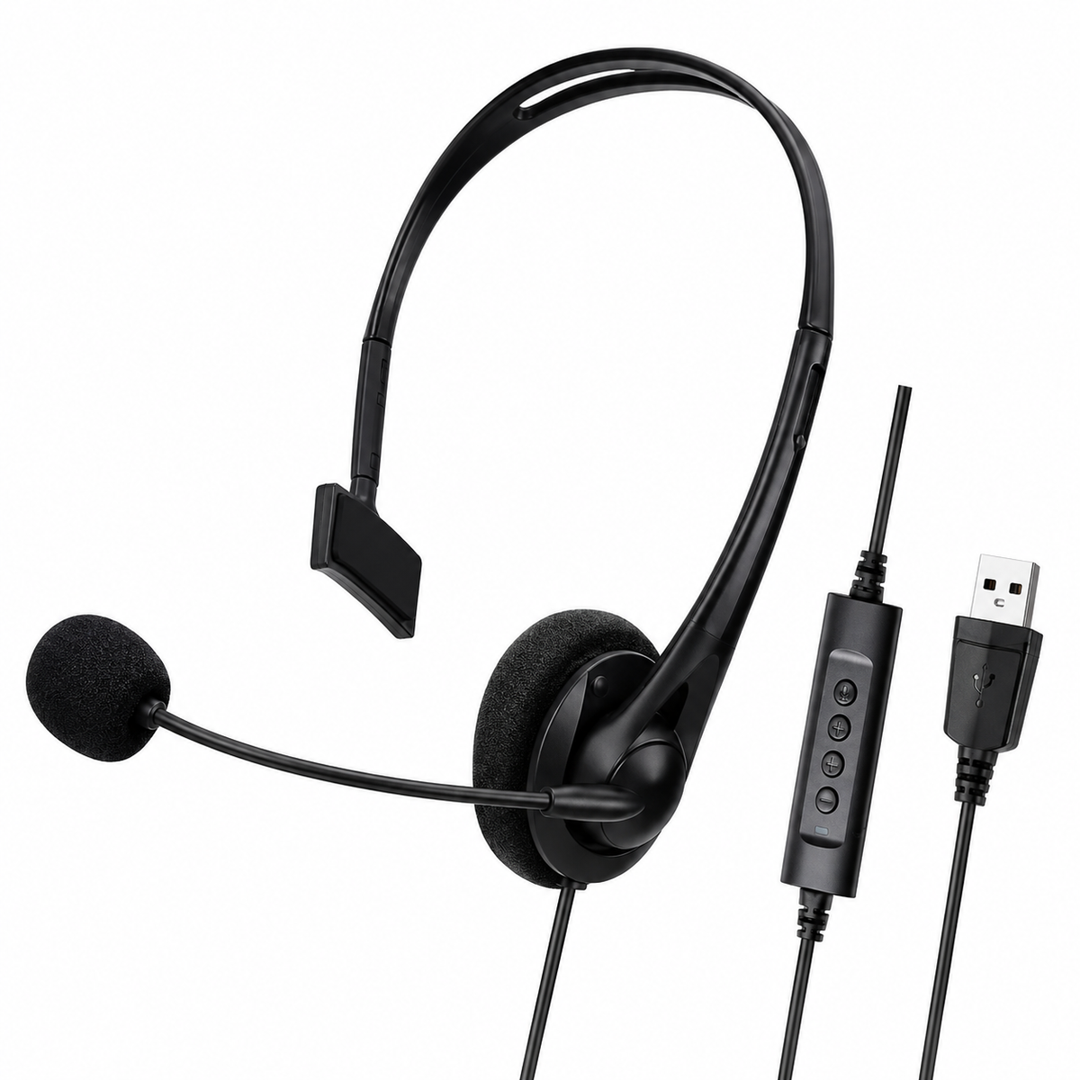 Single Ear USB Conference & Call Center Headset