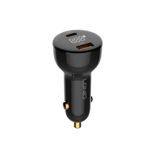 LDNIO C101 100W CAR CHARGER WITH TYPE-C TO TYPE-C CABLE