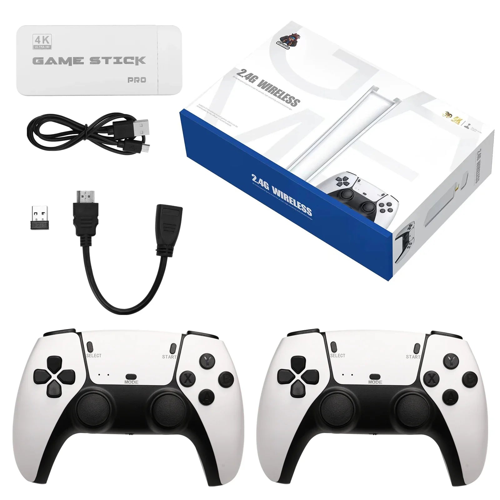 M15 2.4G Dual Wireless Game Console – 4K, 20K Games