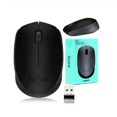 LOGITECH M170 WIRELESS MOUSE (BLACK)