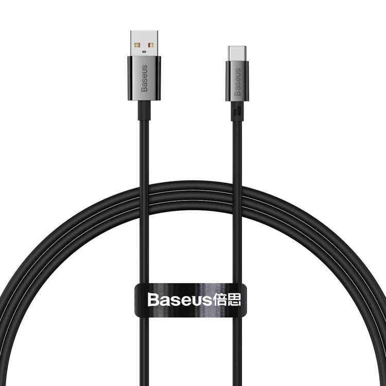 Baseus Data Cable USB to Type-C 100W 1m Superior Series Fast Charging Cluster Black P10320102114-00