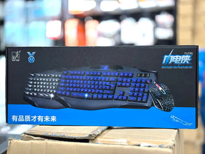 G12 GLOW WIRED GAMING KEYBOARD MOUSE SET