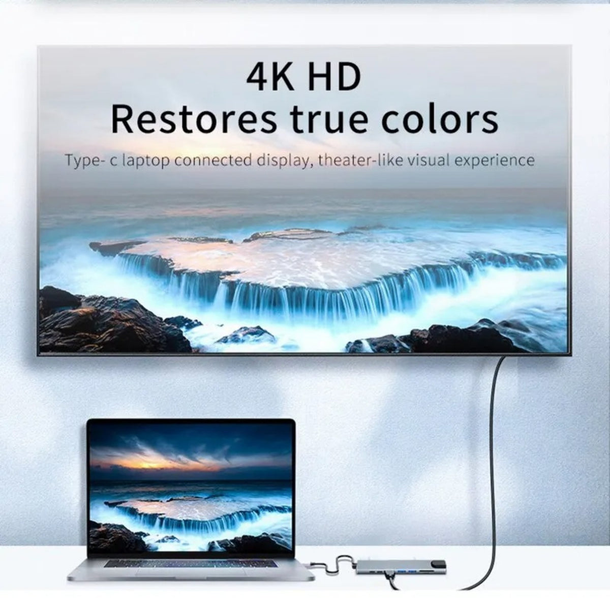Enjoy Crystal-Clear 4K Display