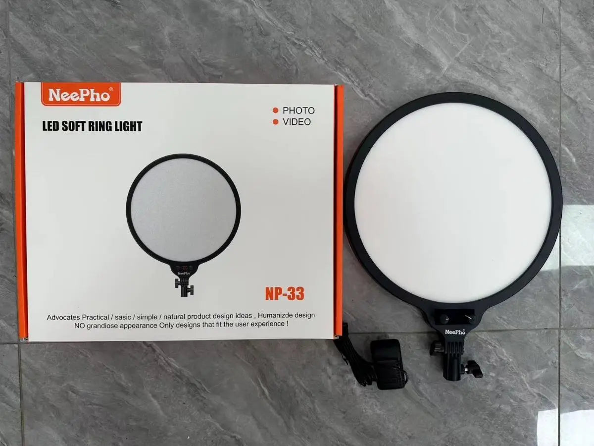 Neepho NP-33 Ring Light Soft LED