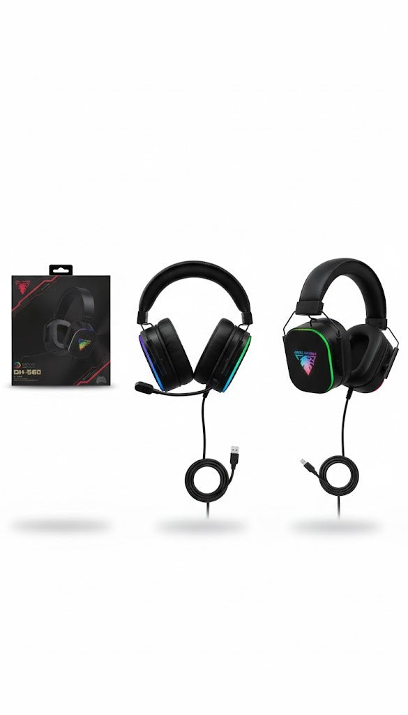 JEDEL GH-560 USB 7.1 RGB GAMING HEADSET